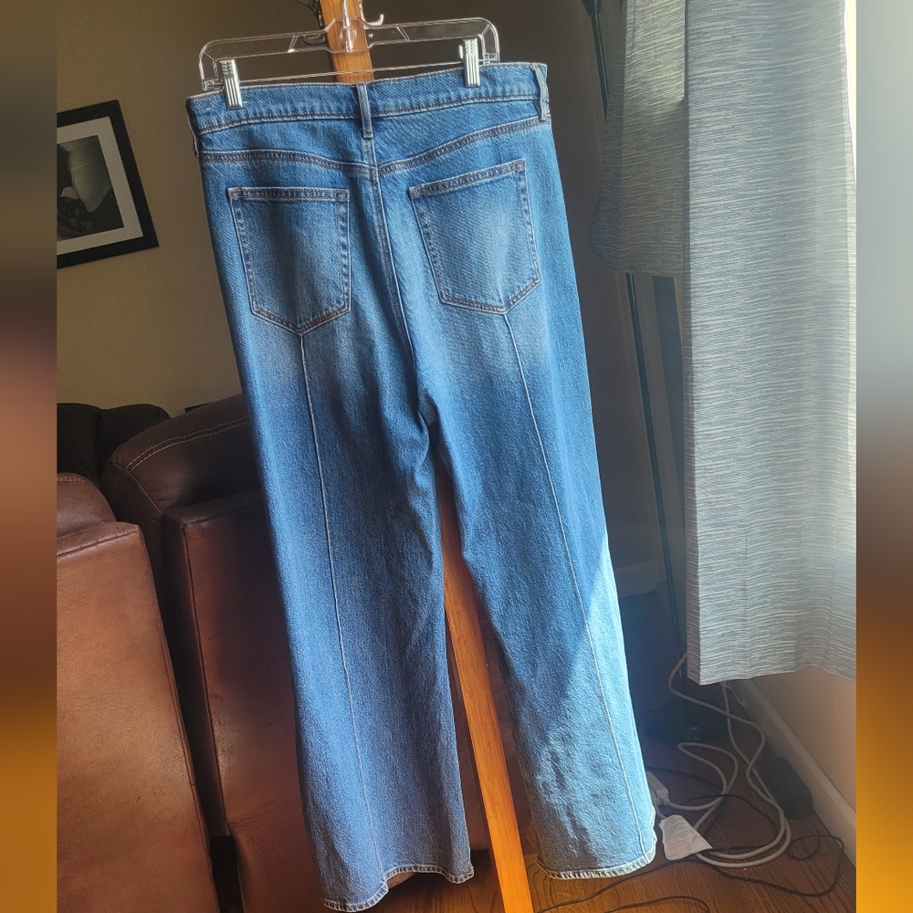 LOFT‎ Blue Super Flare Jeans - Picture 2 of 4
